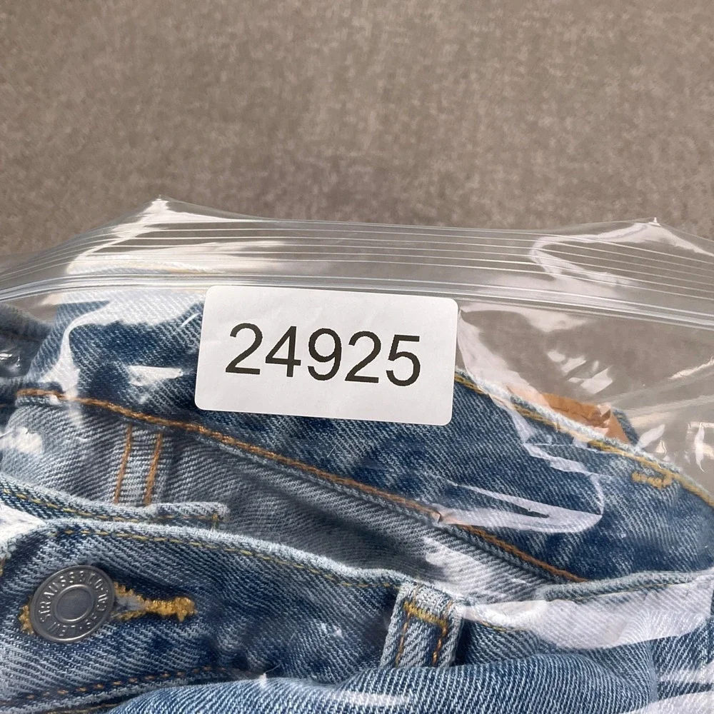 Levi's 501‎ Mens 38W 36L Blue Fade Button Fly Original Fit Straight Leg Retro